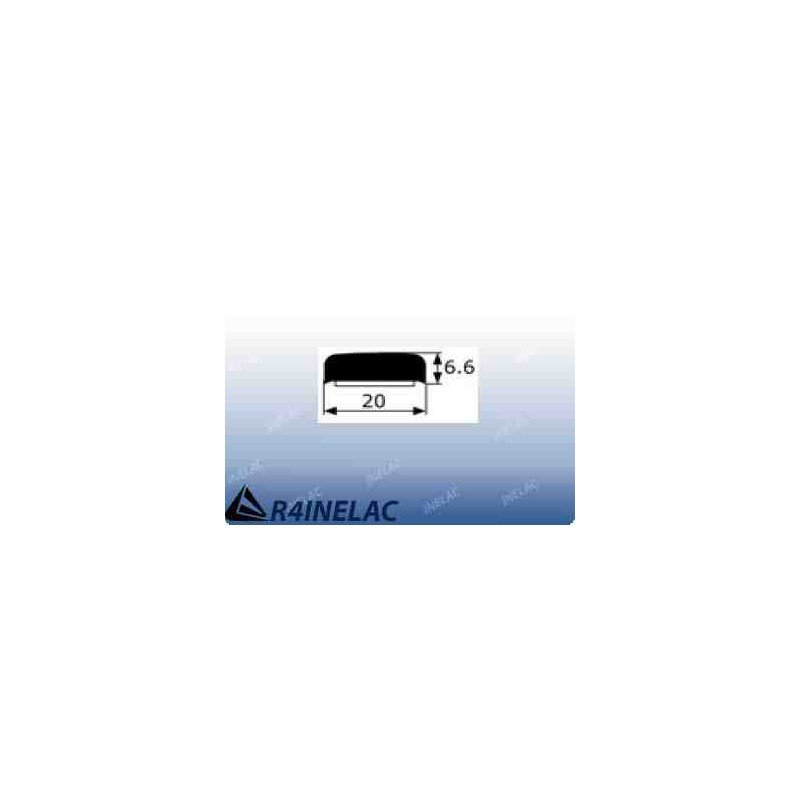 REF 7106. MOLDURA ADHESIVA NEGRA R4 Y6.