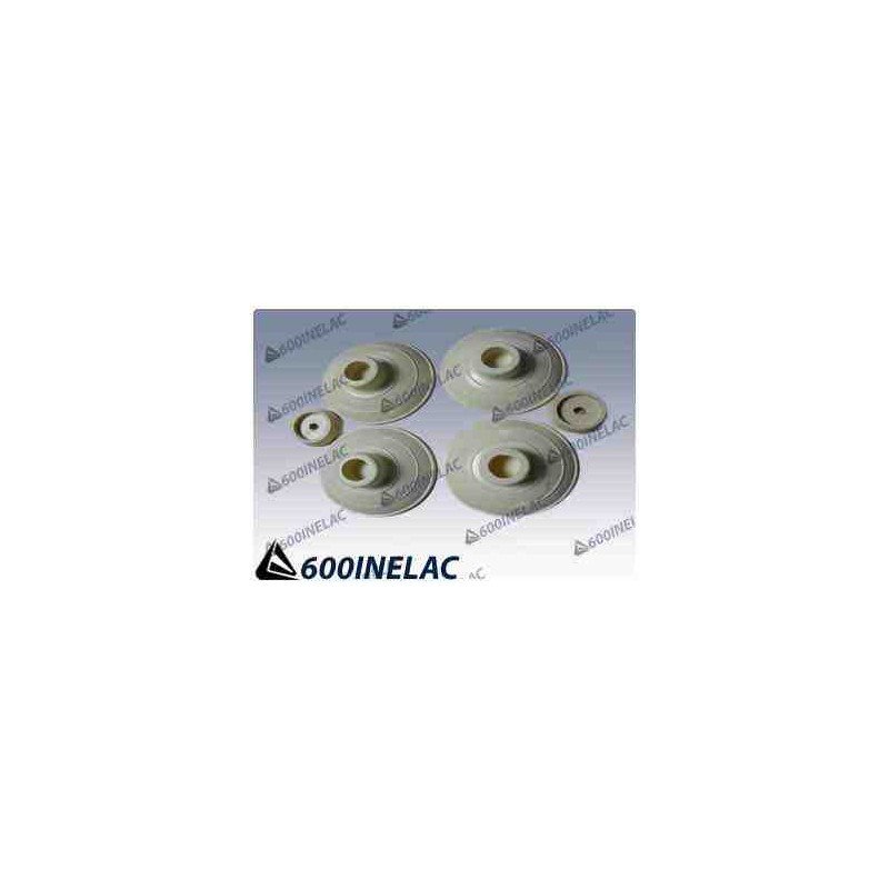 REF . 5561 CONJUNTO DE  VENTOSAS PORTAEQUIPAJES BLANCA.