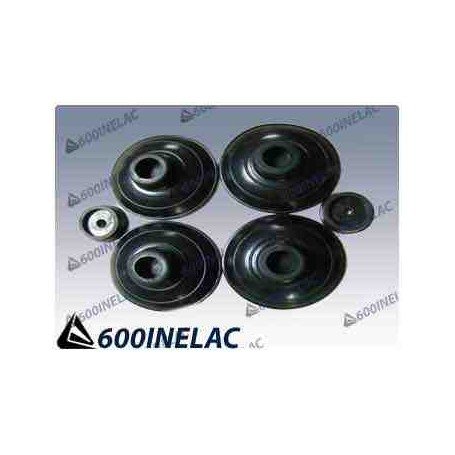 REF . 5562 CONJUNTO DE VENTOSAS PORTAEQUIPAJES NEGRO.
