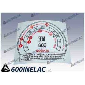 REF . 5274 PEGATINA CUADRO CON VELOCIDADES (RODAJE).