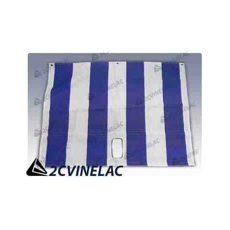 REF 4614. TOLDILLO CAPOTA AZUL Y BLANCO.