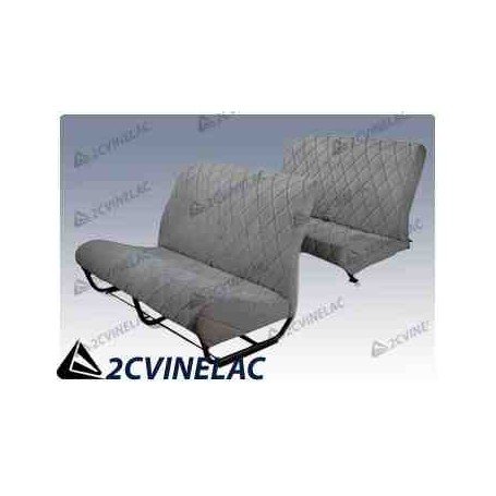 REF 4329. JUEGO FUNDAS CHARLESTON BANCO DEL + TRA.