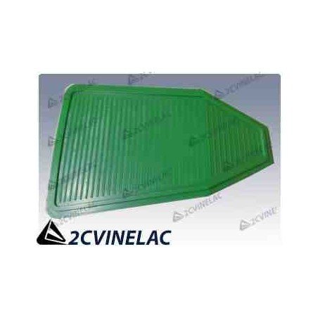 REF 4638. EMBELLECEDOR VOLANTE VERDE.