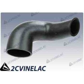 REF 539. CAUCHO DYANE/MEHARI VENTILADOR A FILTRO AIRE METALICO.