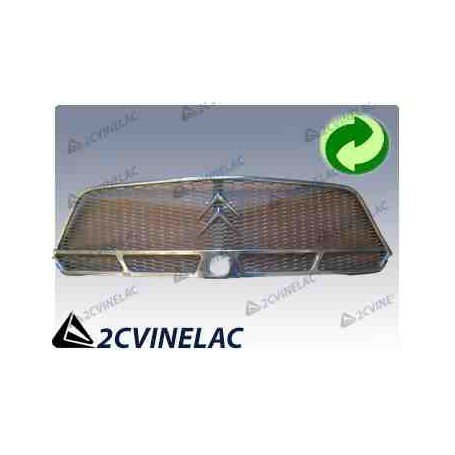 REF 8025. PARRILLA METALICA CON CHEVRONES DYANE.