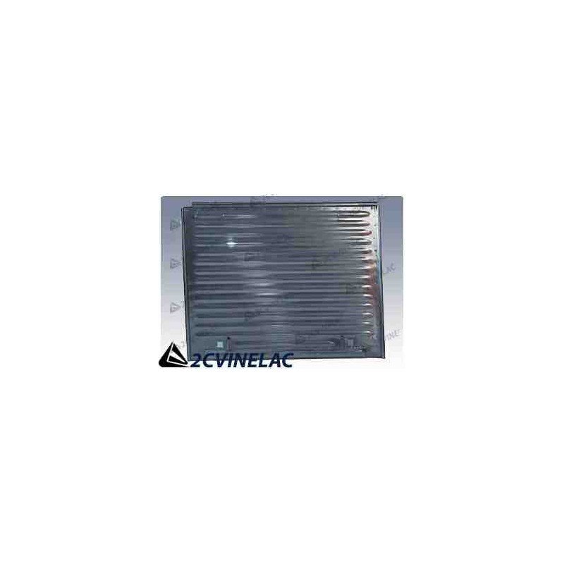 REF 644. PANEL RUEDA DE RESPUESTO AZU.(ESTRIA FINA) 1,5 mm