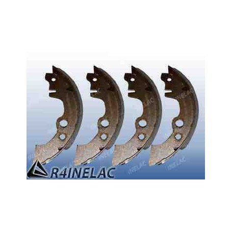 REF 7296. ZAPATAS TRASERAS R4 160x32mm.