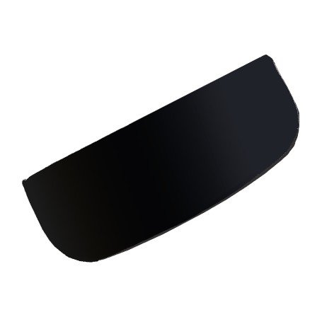 REF 17. PARASOL IZQUIERDO NEGRO SIN SOPORTE.