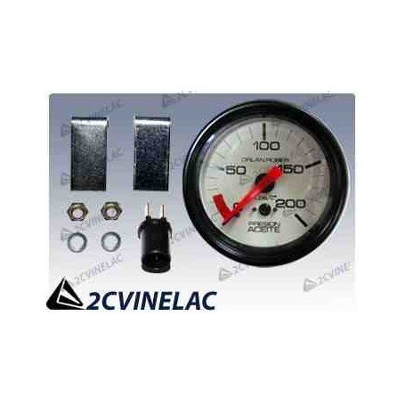 REF 1919. MANOMETRO PRESION DE ACEITE BLANCO.