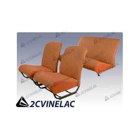 REF 32. JUEGO FUNDAS SKAI MARRON (SIMETRICAS).