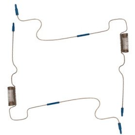 REF 238. JUEGO DE TUBOS TRASEROS.