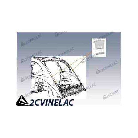REF 4210. SUJECION BISAGRA CAPO TRASERO.