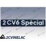 REF 3164. ANAGRAMA "2CV6 SPECIAL".