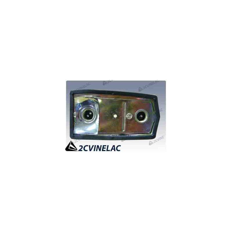 REF 3284. CHAPA DEL PILOTO TRASERO DYANE.