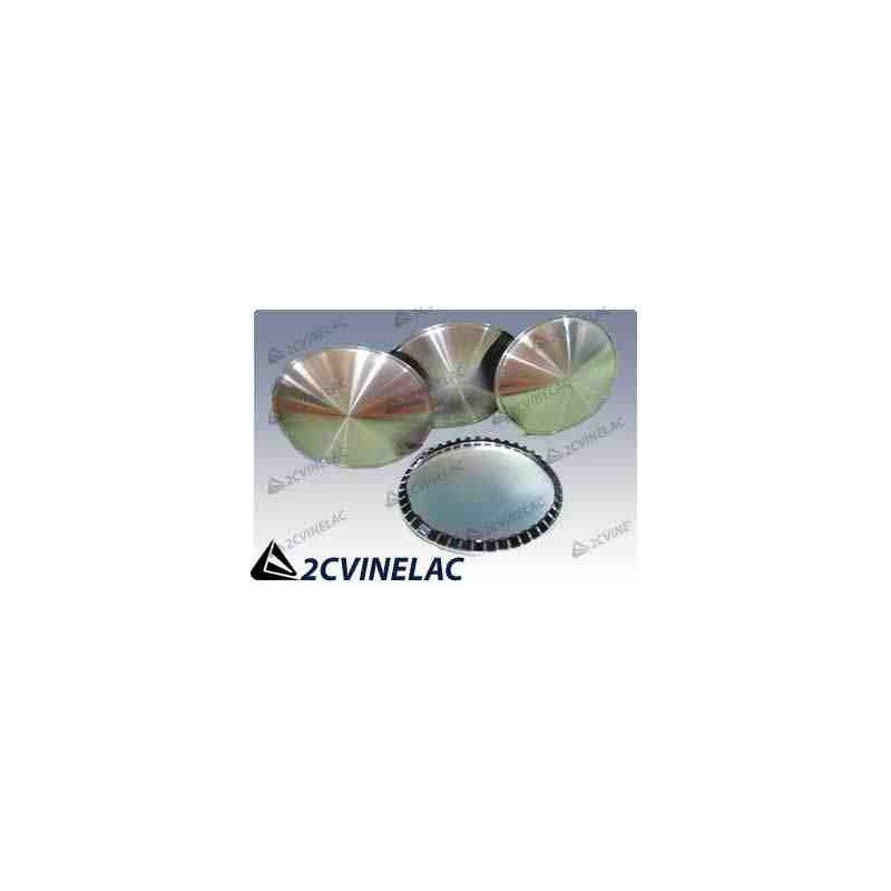 REF 3550. JUEGO DE 4 TAPACUBOS METALICO.