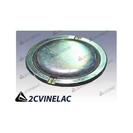REF 3551. TUERCA CON TAPON METALICO RUEDA 76mm.