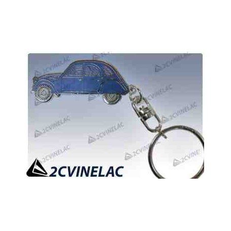 REF 3564. LLAVERO 2CV AZUL OSCURO.