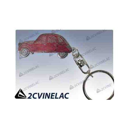 REF 3565. LLAVERO 2CV ROJO.