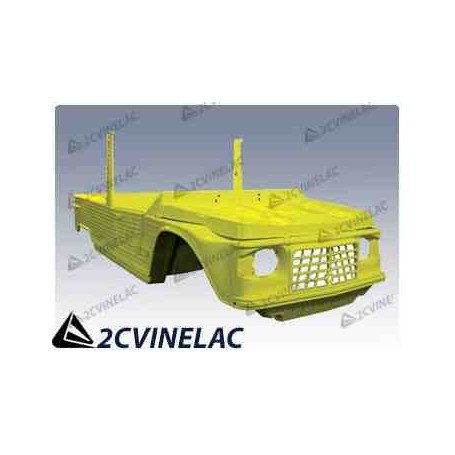 REF 4973. KIT CARROCERIA MEHARI AMARILLO ATACAMA M/A.