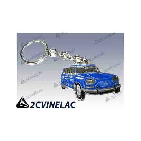 REF 3601. LLAVERO AMI 8 AZUL.