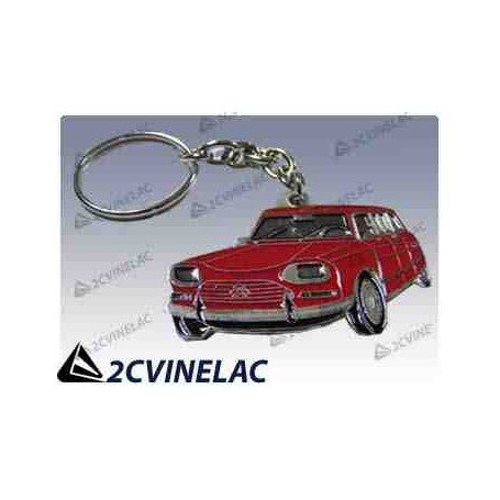 REF 3602. LLAVERO AMI 8 ROJO.