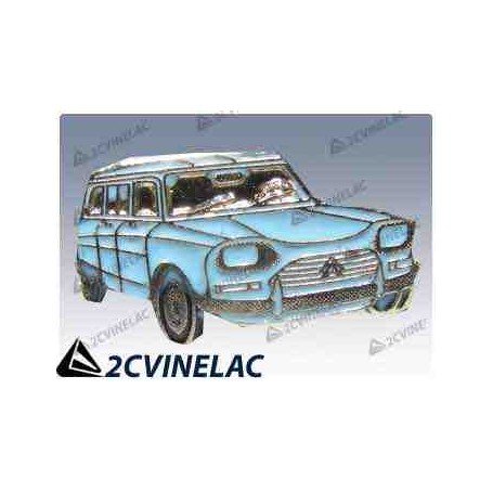 REF 3611. PIN AMI 8 AZUL CLARITO.