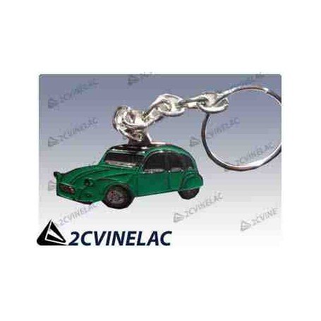 REF 3695. LLAVERO 2CV VERDE.