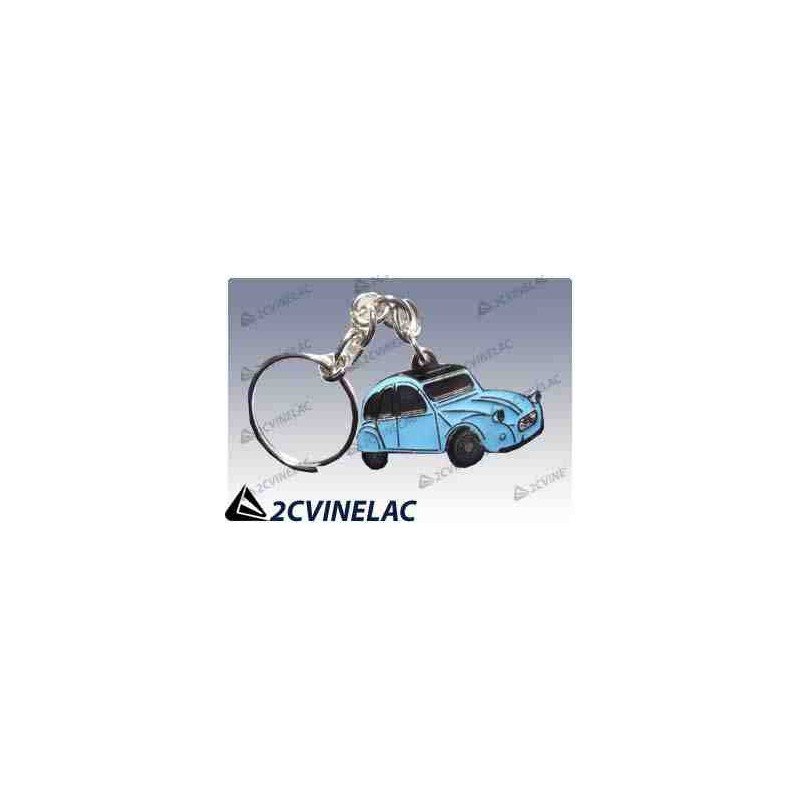 REF 3696. LLAVERO 2CV AZUL CLARO.