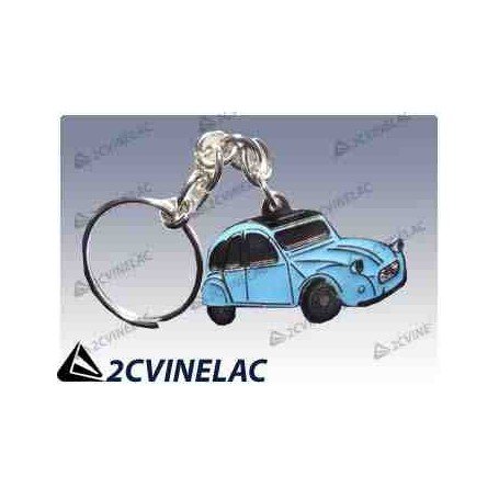 REF 3696. LLAVERO 2CV AZUL CLARO.