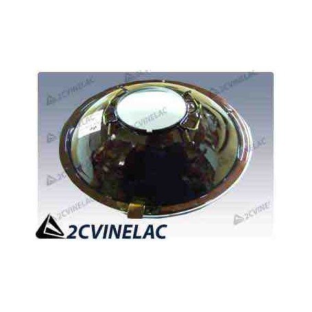 REF 3715. OPTICA CON ARO INOX SIN AGUJERO M/A.