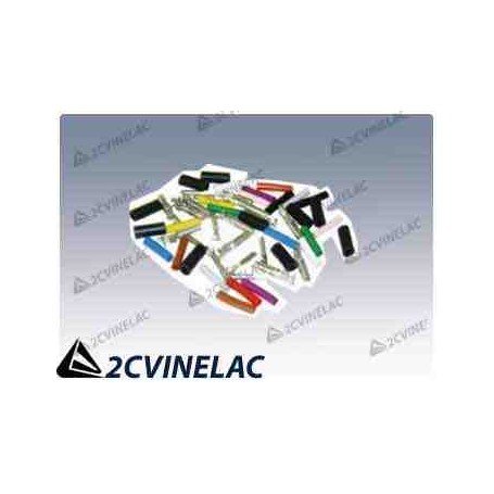 REF 3745. JUEGO DE TERMINALES 4mm LATON.