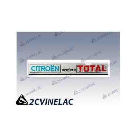 REF 657. ADHESIVO CITROEN PREFIERE TOTAL.