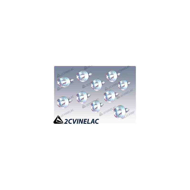 REF 3854. 10 TORNILLOS+ARANDELAS PARA SALPICADERO.