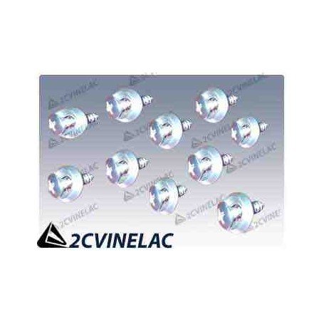 REF 3854. 10 TORNILLOS+ARANDELAS PARA SALPICADERO.