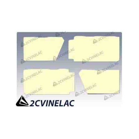 REF 3947. PANELES BLANCOS PARA LAS 4 PUERTAS M/N.