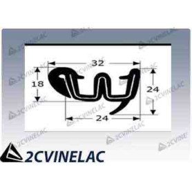 REF 4084. JUNTA CRISTAL VENTANA CORREDERA DYANE/ACADIANE.