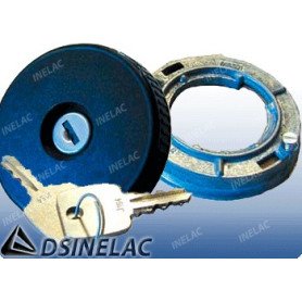 CIERRE TAPON DE GASOLINA NEGRO.