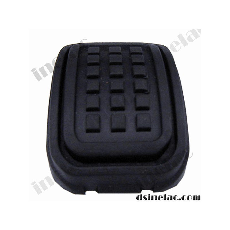 GOMA DEL PEDAL DE FRENO RECTANGULAR.