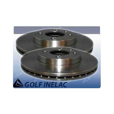 G130. JUEGO DISCO DE FRENO DELANTERO VENTILADO 239mm.