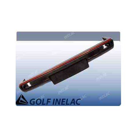 G81. PARACHOQUES DELANTERO NEGRO/MOLDURA ROJA.
