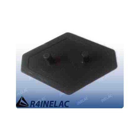REF 7217. EMBLEMA PARRILLA ALUMINIO R4L.