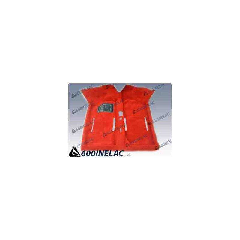 REF . 5677 ALFOMBRA MOQUETA INTERIOR ROJA.