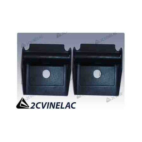 REF 4342. PAREJA SOPORTE PARACHOQUES DELANTERO DYANE (exterior).