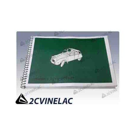 REF 4574. MANUAL DE INSTRUCCION CITROËN 2CV.