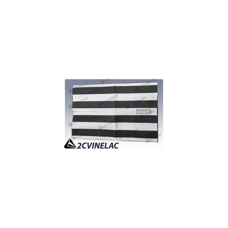 REF 4611. TOLDILLO CAPOTA NEGRO Y BLANCO.