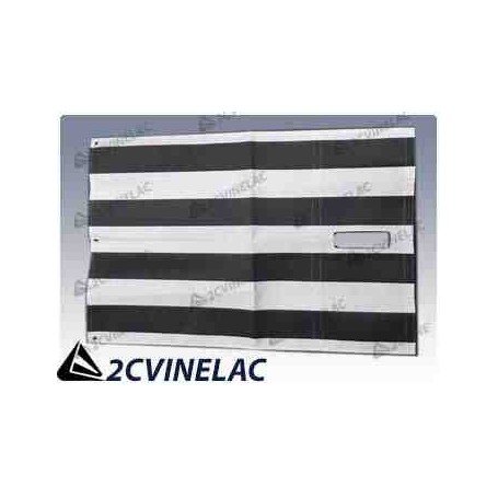REF 4611. TOLDILLO CAPOTA NEGRO Y BLANCO.