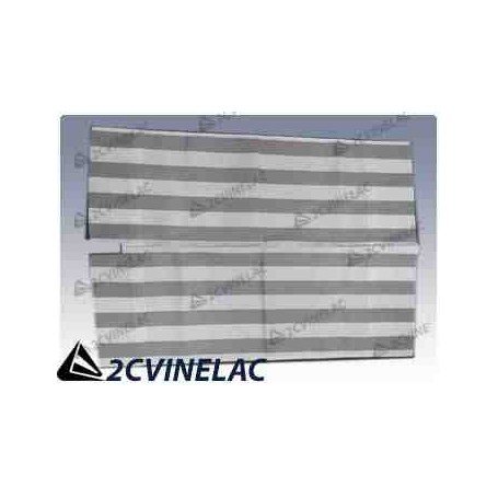 REF 4612. TOLDILLO CAPOTA GRIS Y BLANCO.