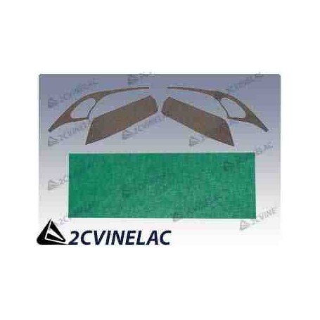 REF 4892. REVESTIMIENTO LATERAL CON CRISTAL VERDE.