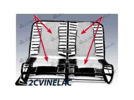 REF 1035. KIT 4 TELAS PARA BANCO TRASERO.