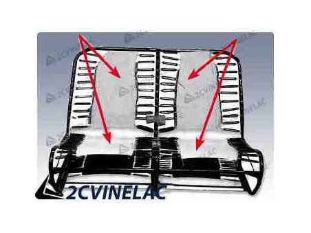 REF 1034. KIT 4 TELAS PARA BANCO DELANTERO.